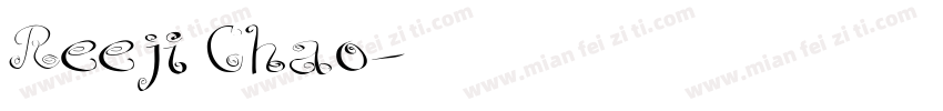 Reeji Chao字体转换